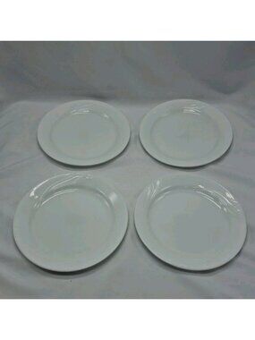 Corning Corelle Windward White  Dessert Pie Plate 89880, 7.25" dia. Swirl